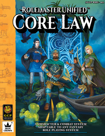 Rolemaster Unified Core Law Cover