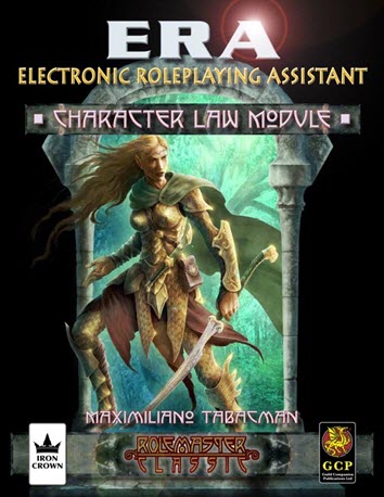 ERA for Rolemaster RMC Character Law Cover